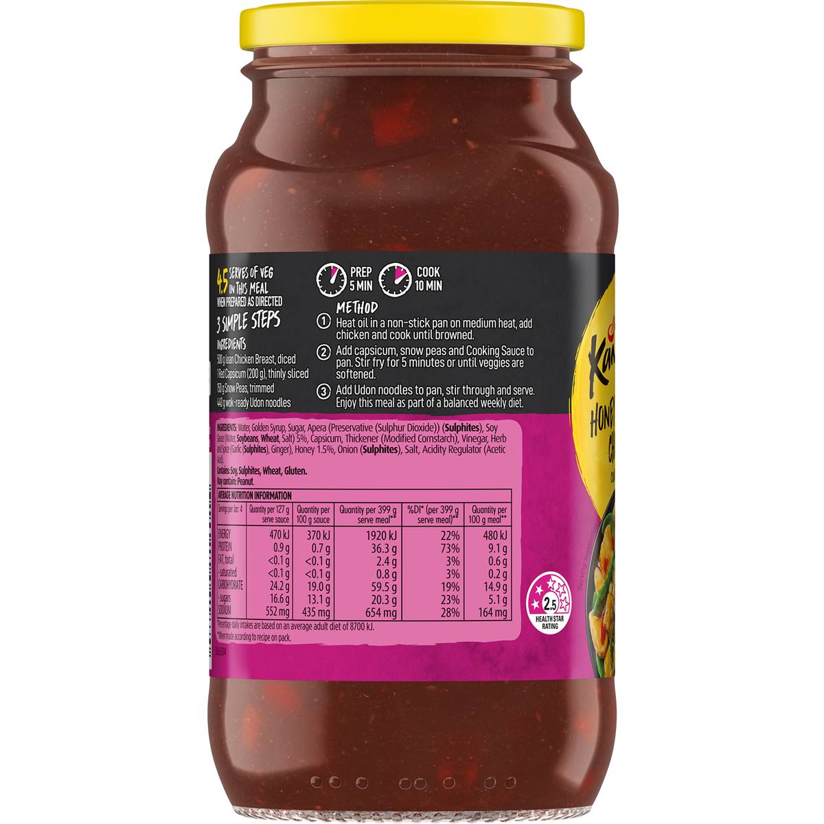 Kan Tong Honey Teriyaki Stir Fry Sauce 510g | Woolworths