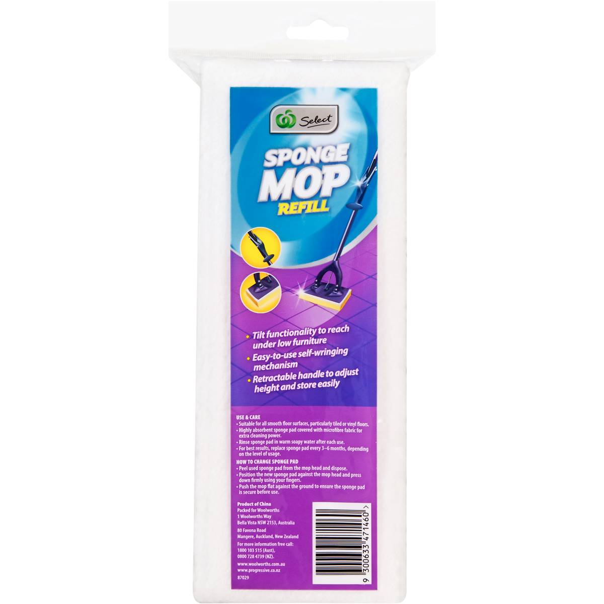 Select Mop Sponge Refill Each Woolworths