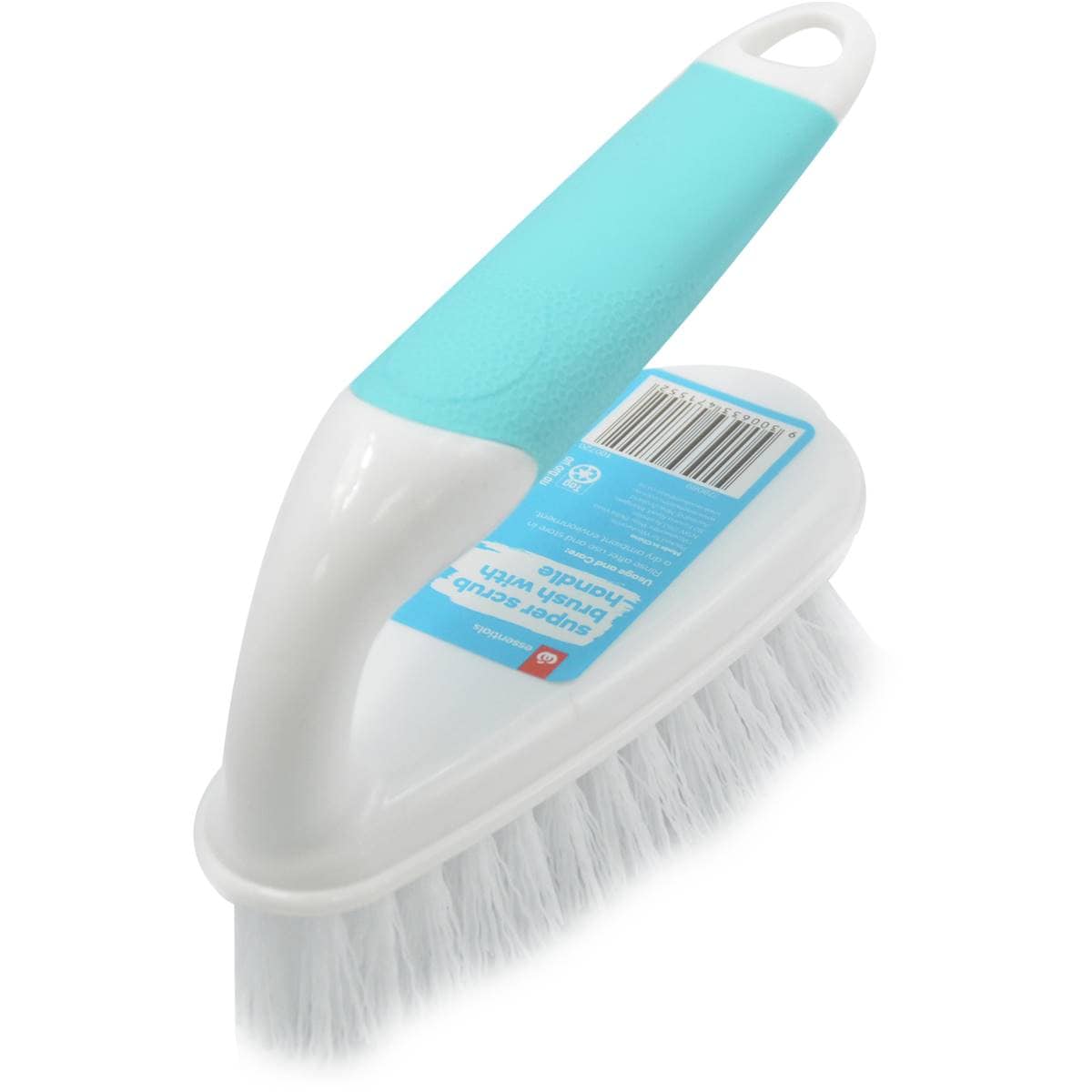 Essentials Super Scrub Brush With Handle Each Woolworths
