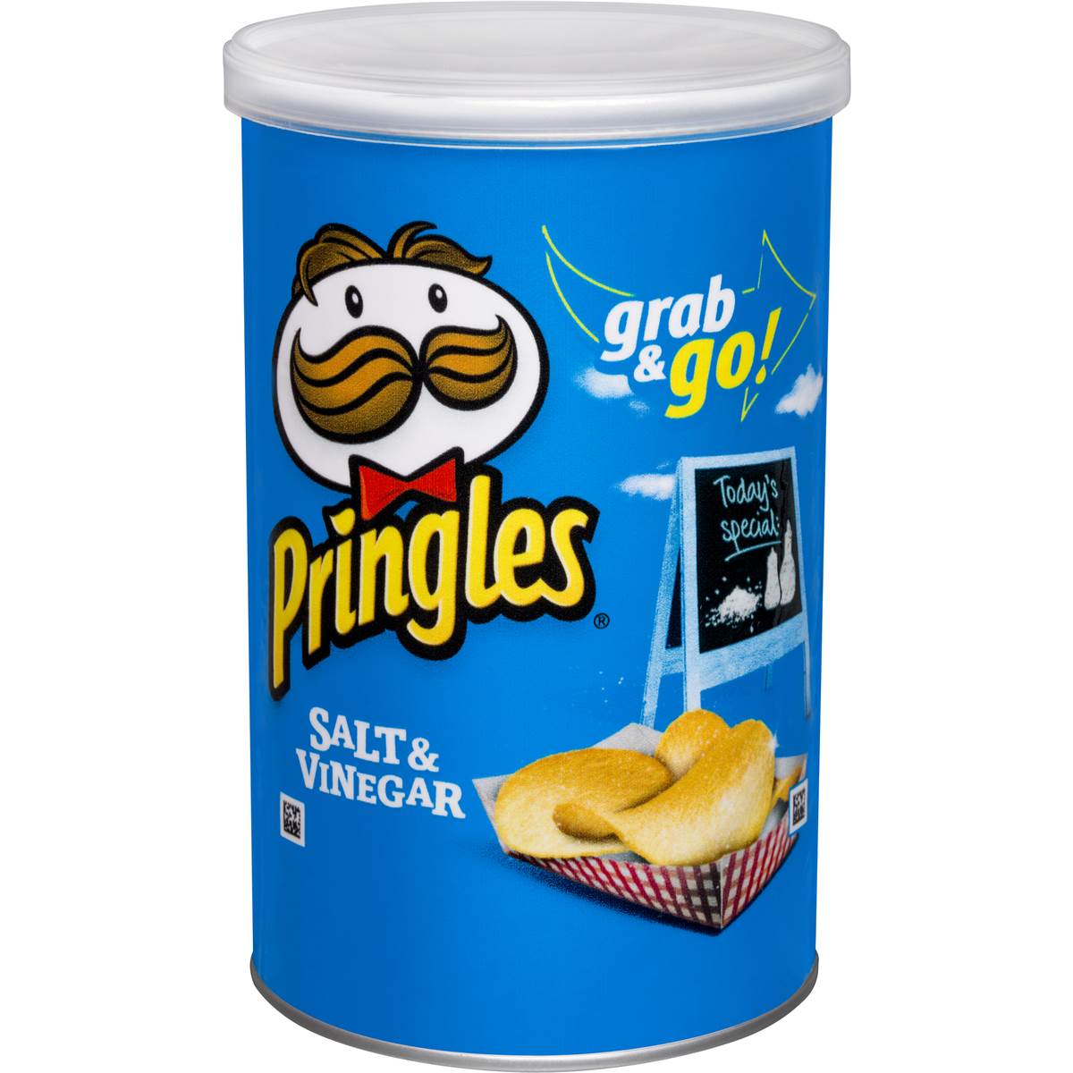 Pringles Chips Salt & Vinegar 61g | Woolworths