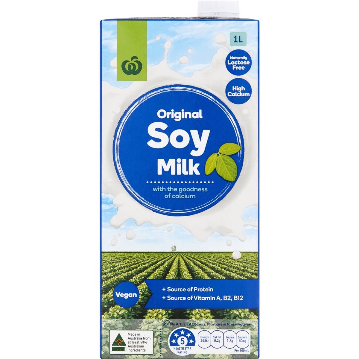 Woolworths Soy Milk 1l Woolworths