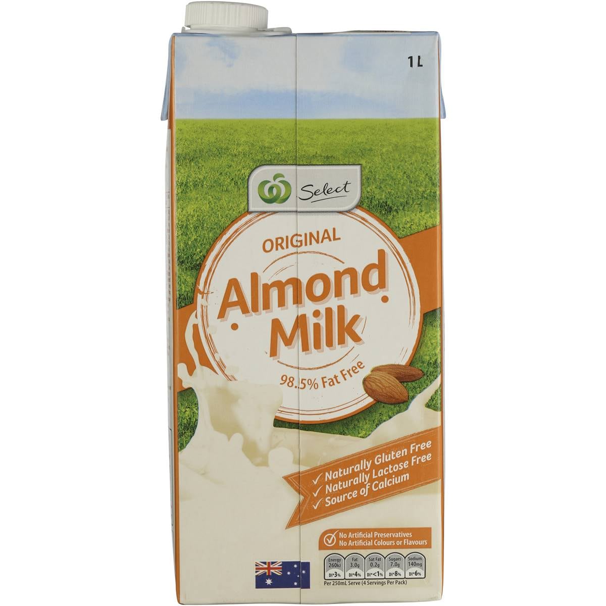 Select Almond Milk 1l Woolworths