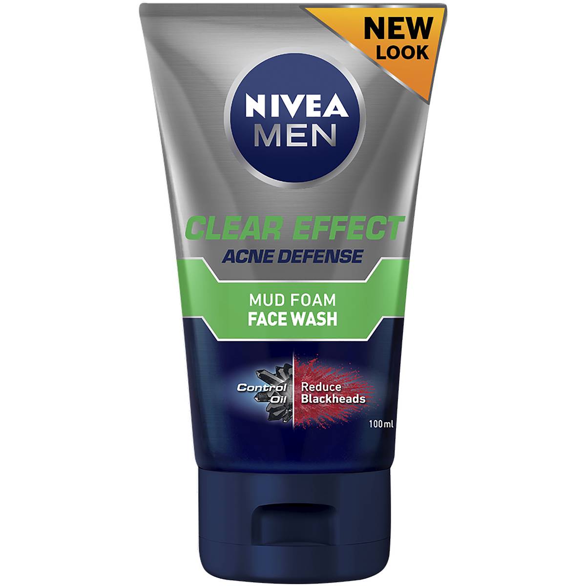 Nivea Men Clear Effect Acne Defence Mud Foam Face Wash 100ml Woolworths