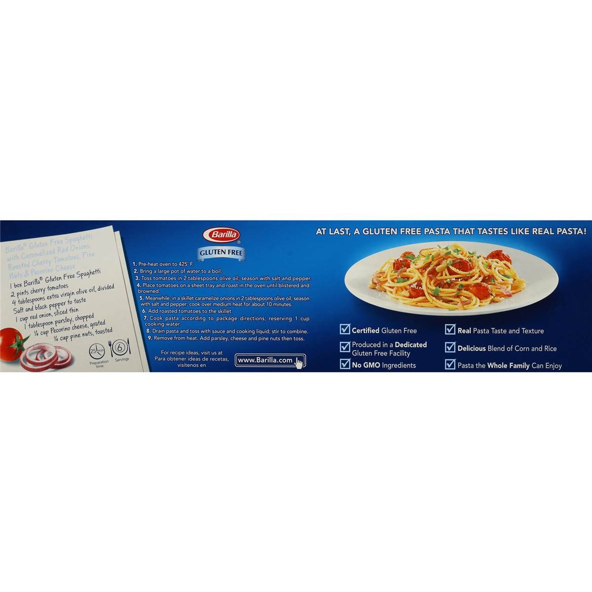 barilla spaghetti ingredients