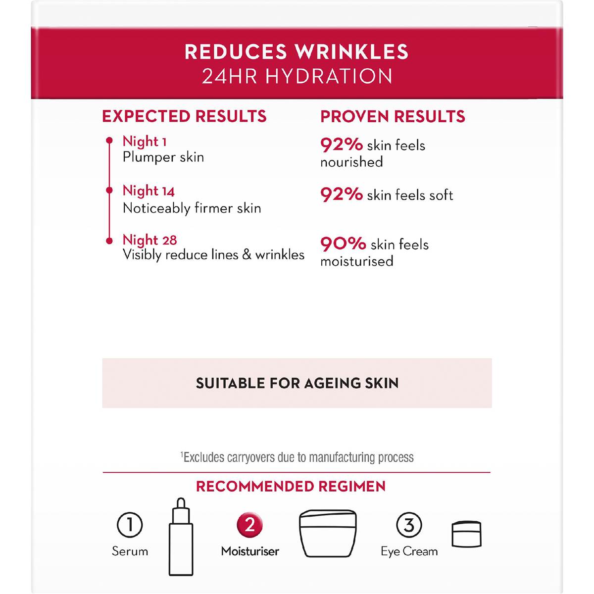 Olay Regenerist Microsculpting Night Face Cream Moisturiser 50g