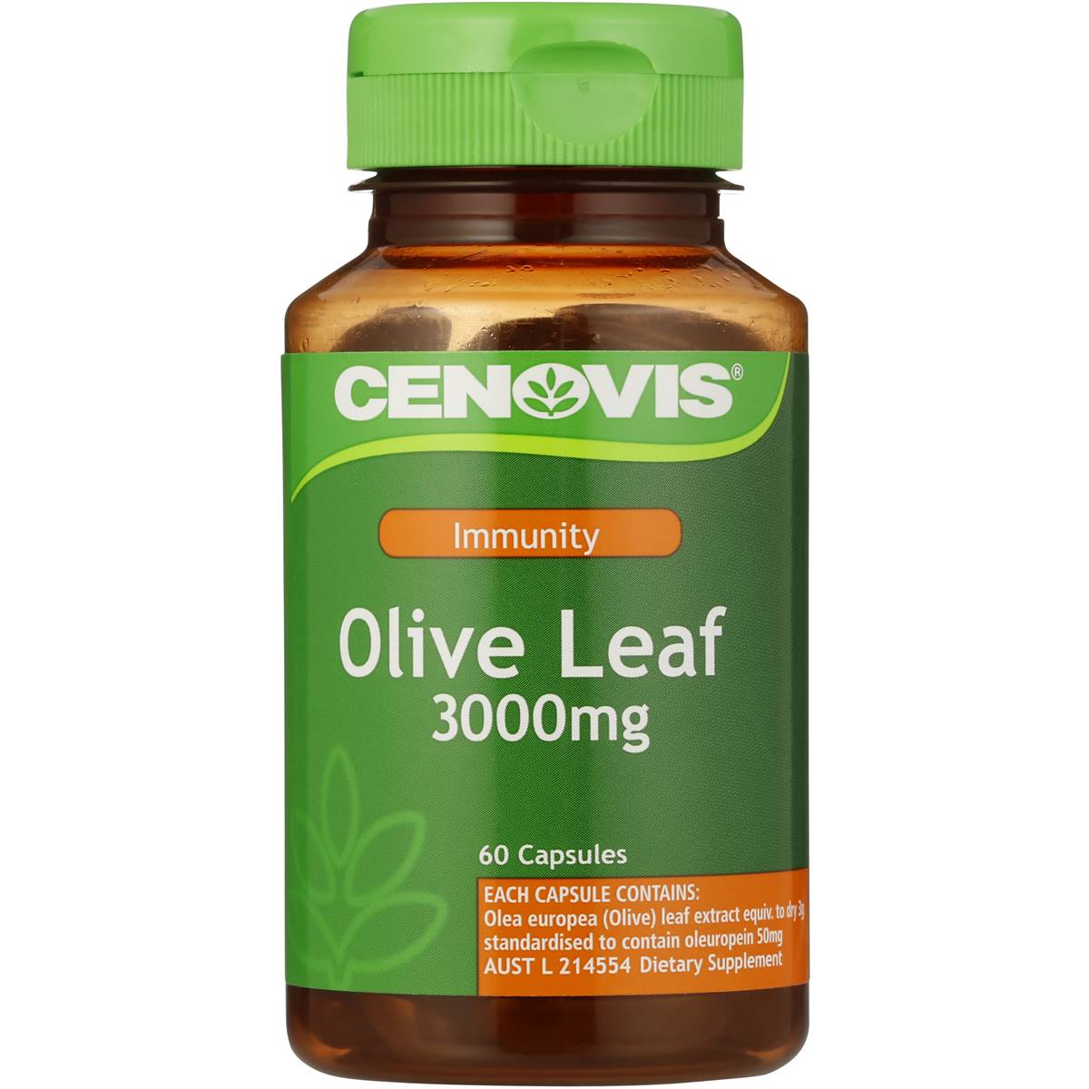 Cenovis Olive Leaf Capsules 60 Woolworths