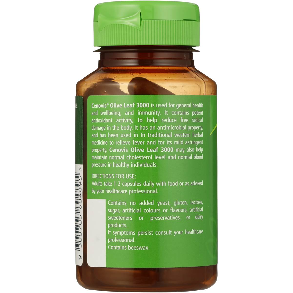 Cenovis Olive Leaf Capsules 60 Woolworths