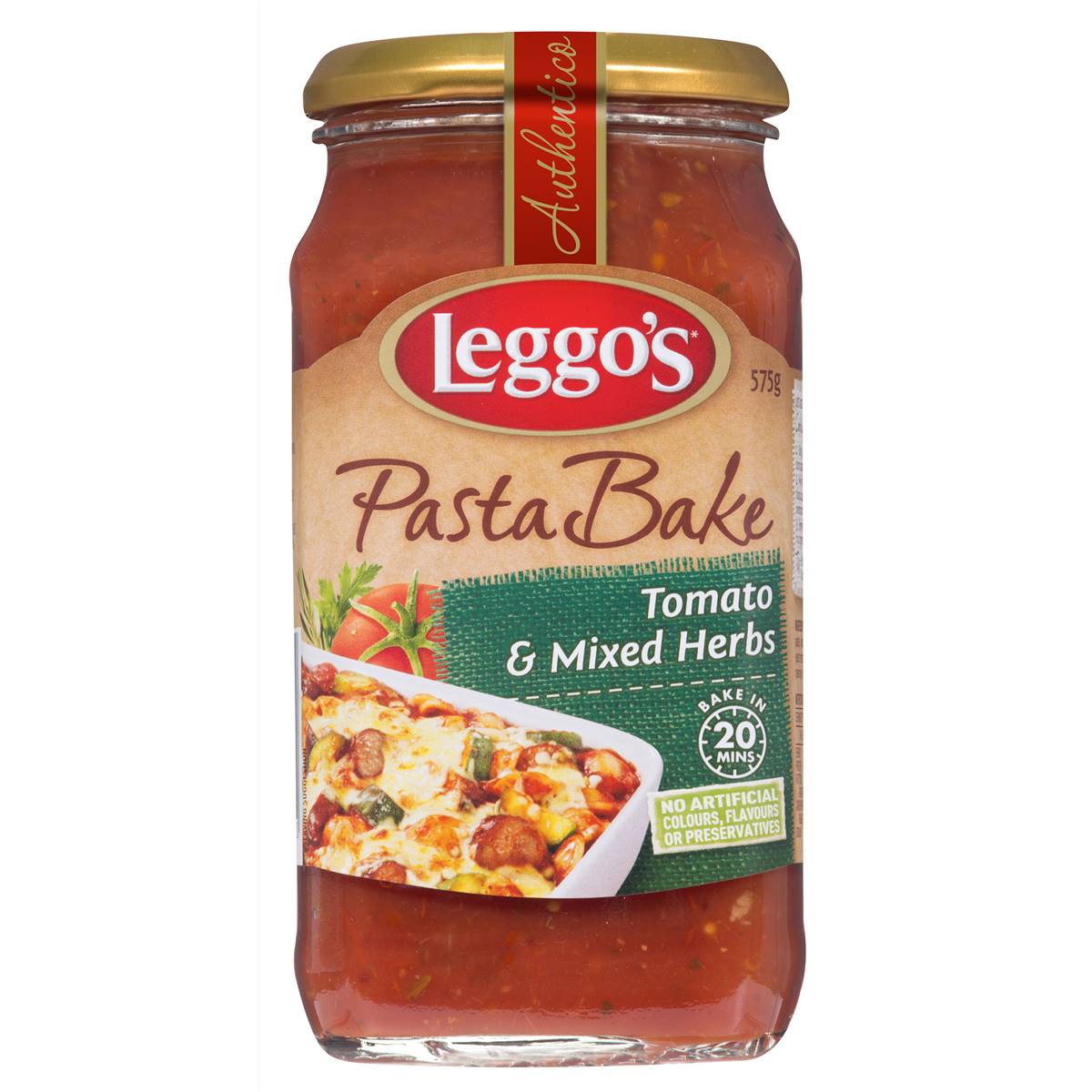 Leggos Pasta Bake Tomato And Herb 575g Woolworths