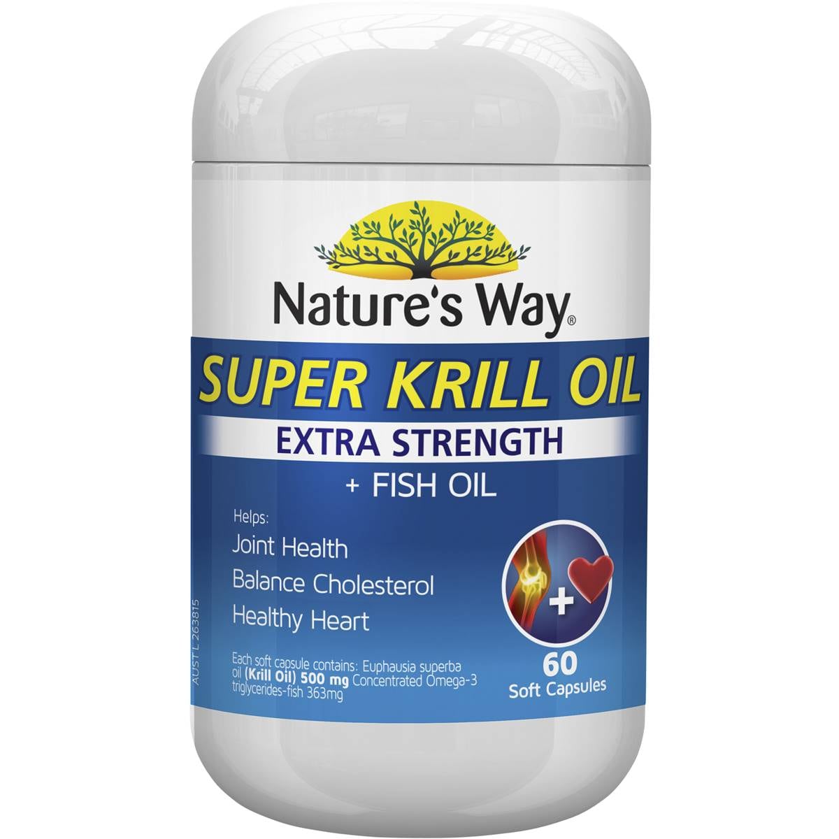 Nature's Way Super Krill Oil Extra Strong 60 Pack Woolworths