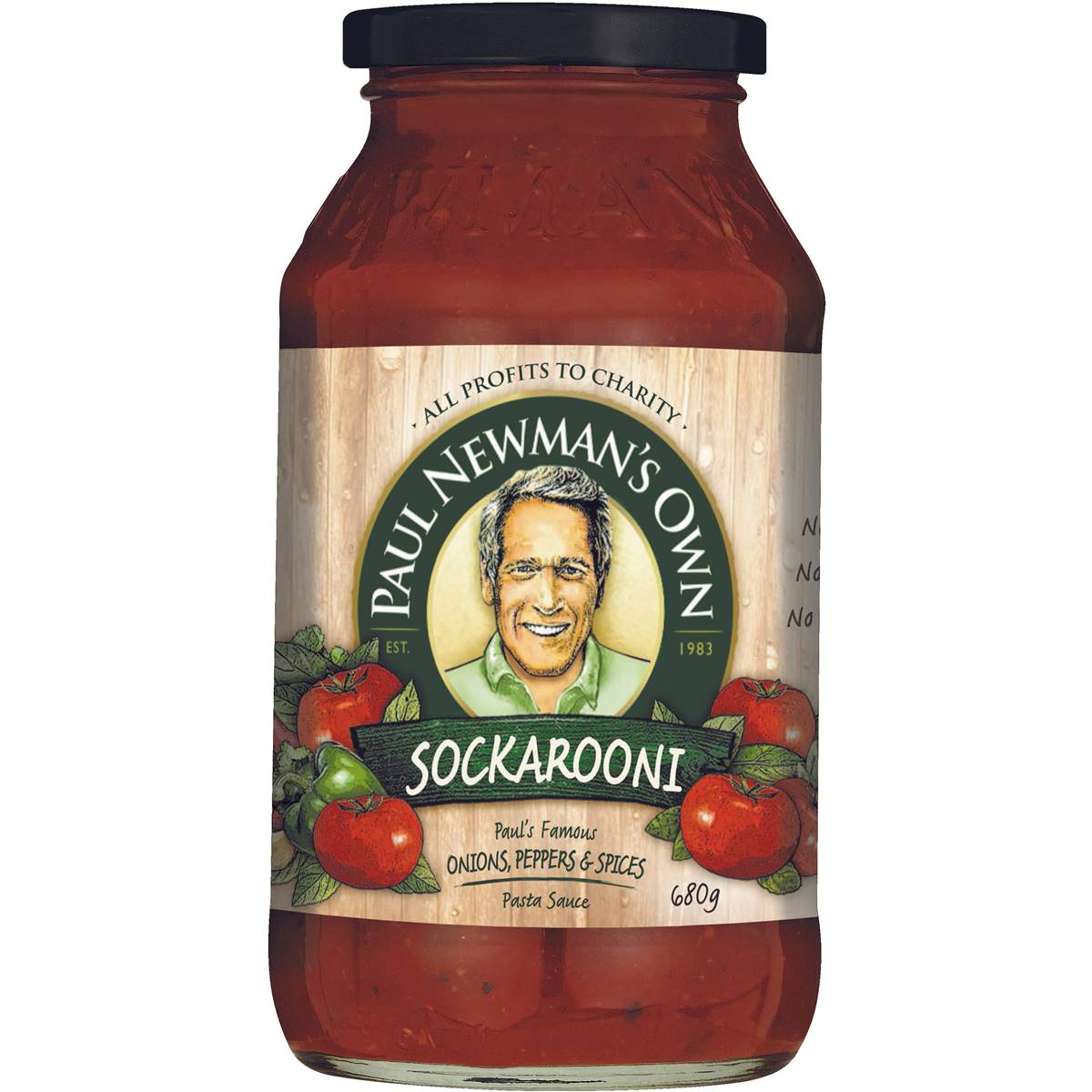 Paul Newmans Pasta Sauce Sockarooni 680g Woolworths