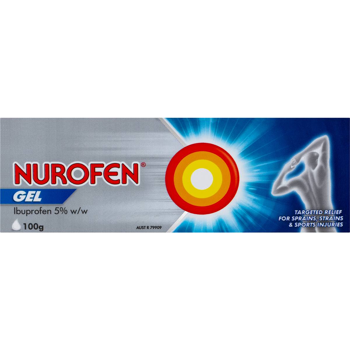 Nurofen Pain And Inflammation Relief Gel 5 Ibuprofen 100g Woolworths