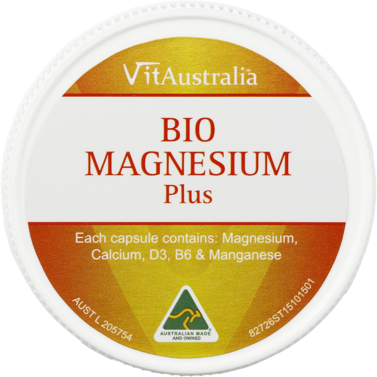 Vitaustralia Bio Magnesium 600mg 90 Capsules Woolworths