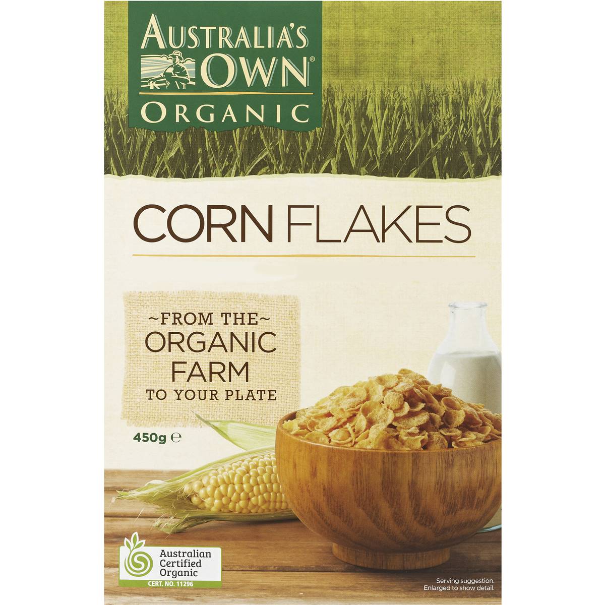 Australia's Own Organic Corn Flakes 450g Woolworths