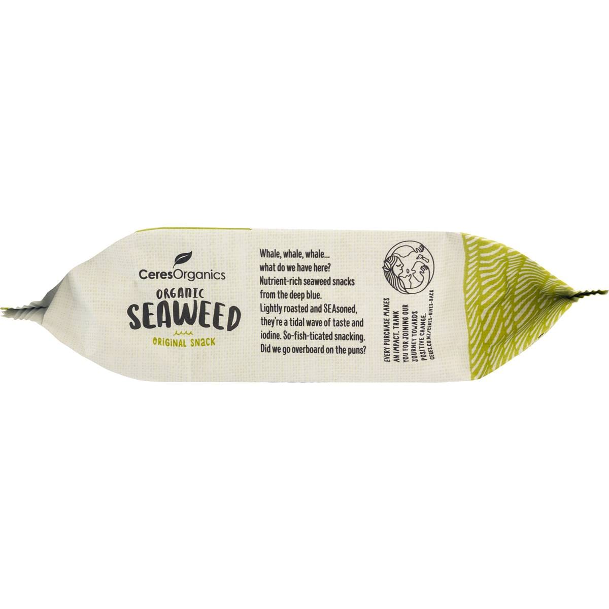 Ceres Organics Seaweed Nori 5g Woolworths