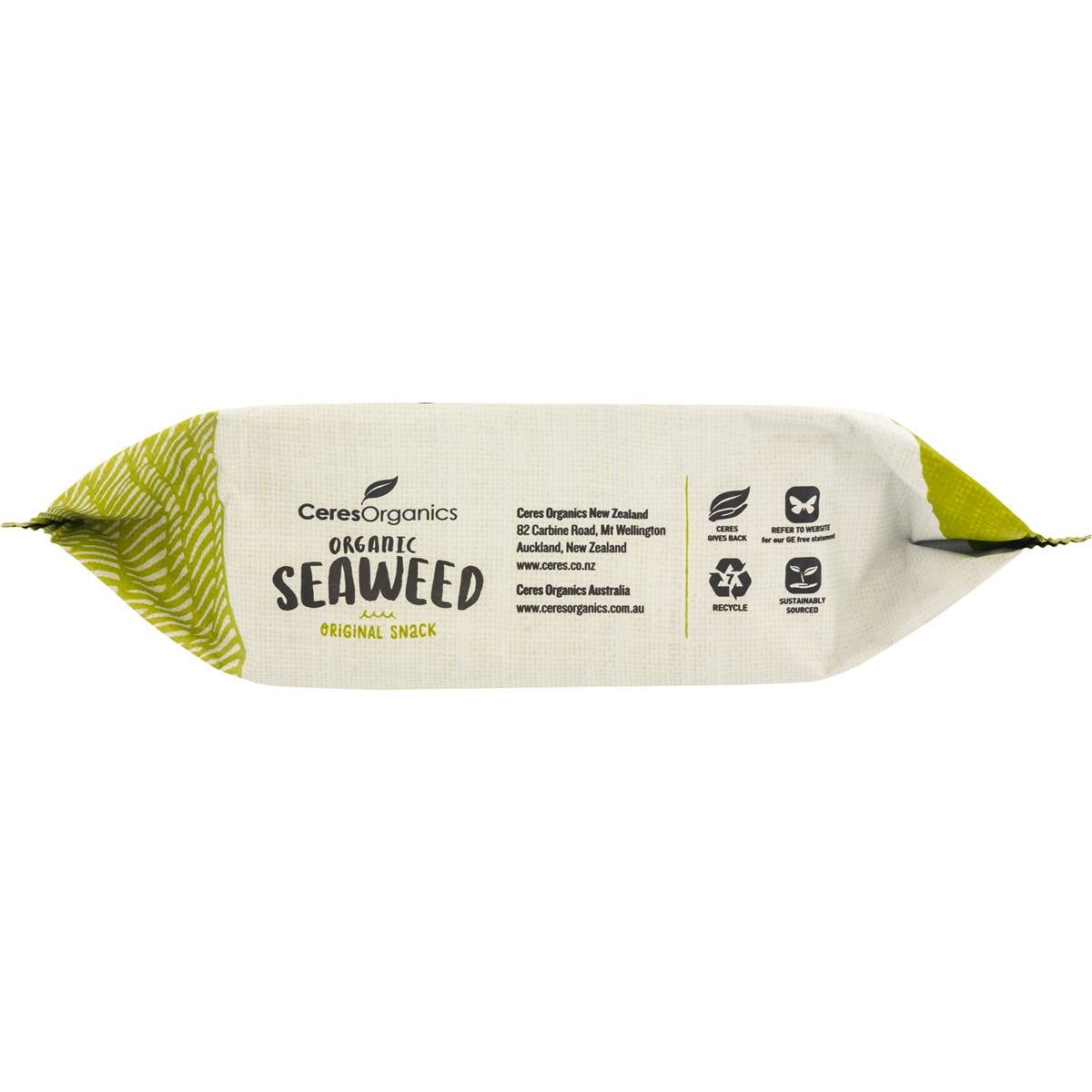 Ceres Organics Seaweed Nori 5g Woolworths
