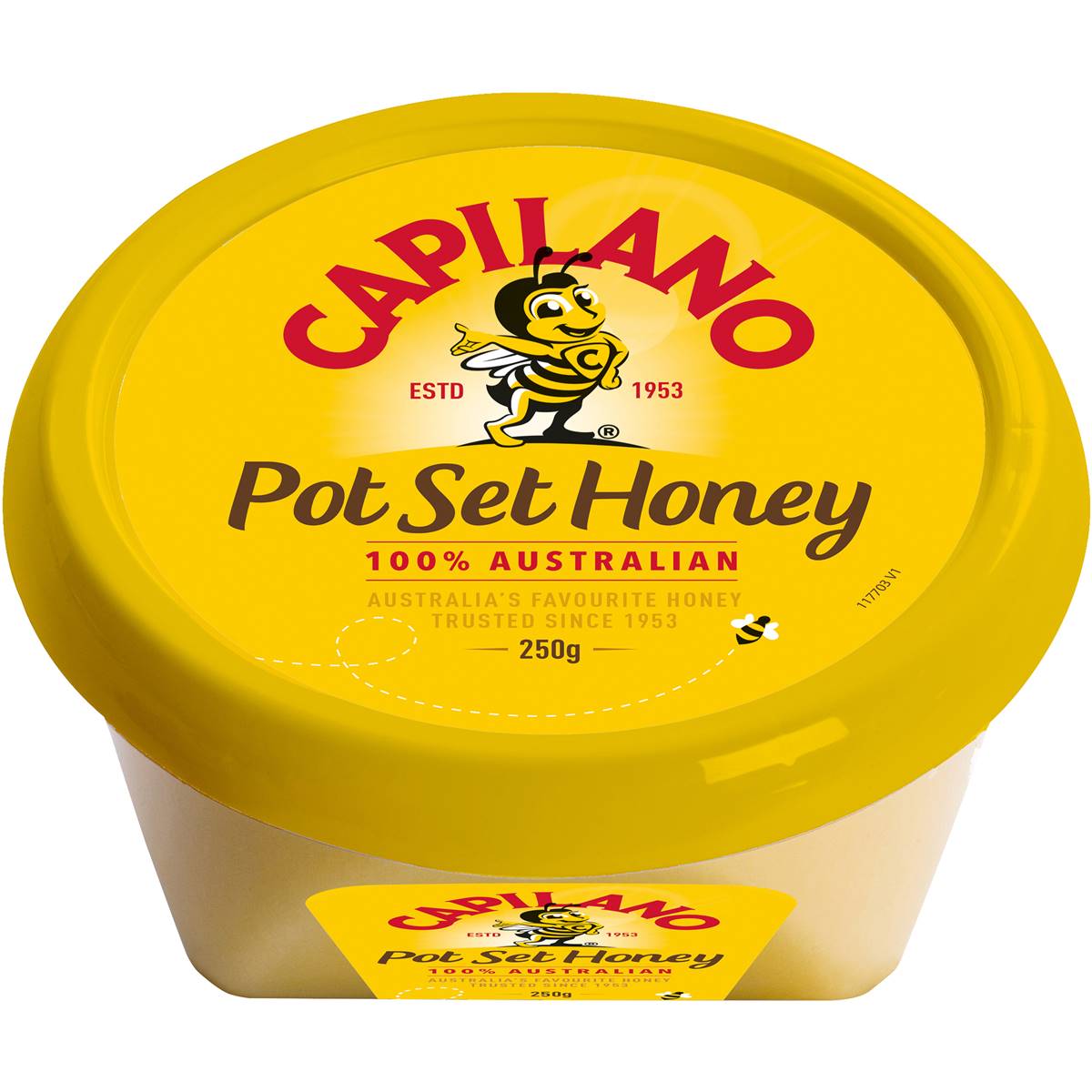Capilano Natural Pot Set Honey Tub