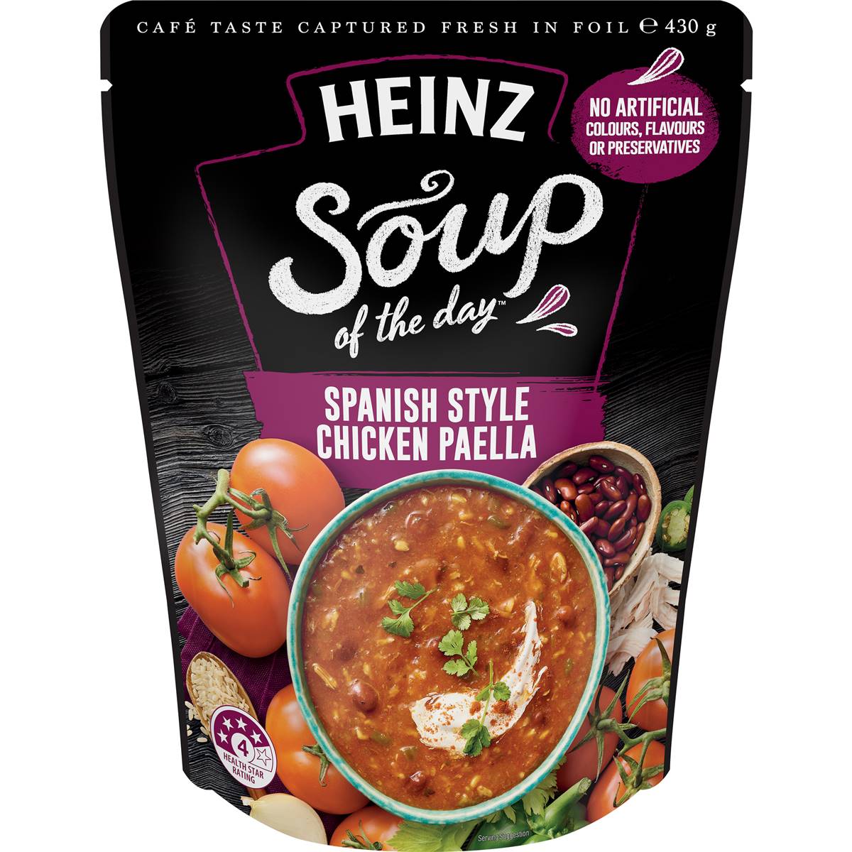 Heinz Soup Of The Day Spanishstyle Chicken Paella 430g Woolworths