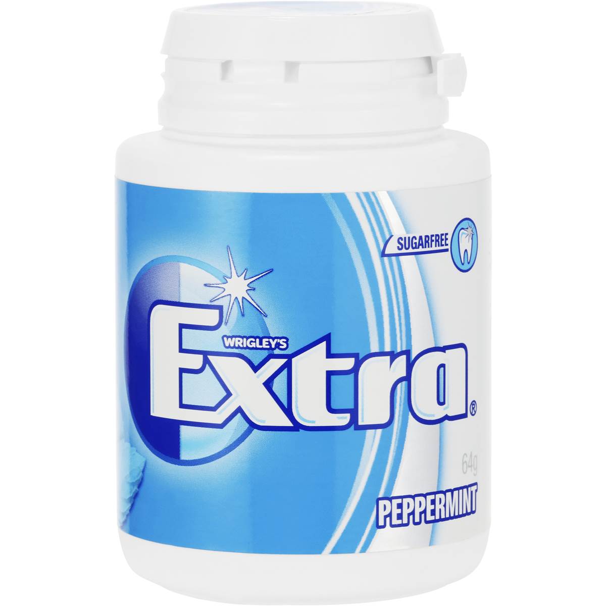 Wrigley's Extra Gum Peppermint 46pce bottle Woolworths