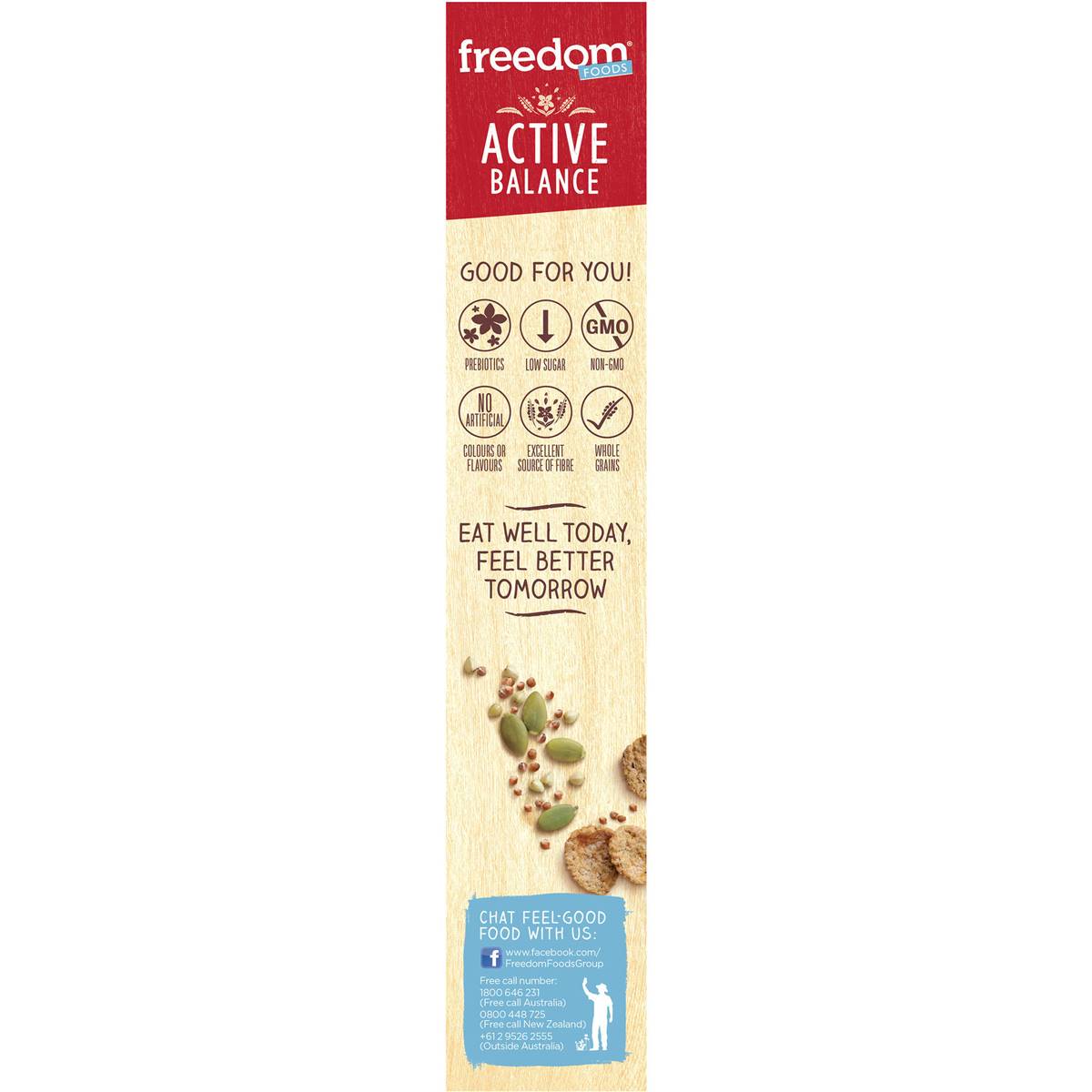 Freedom Foods Cereal Buckwheat & Quinoa 350g Woolworths