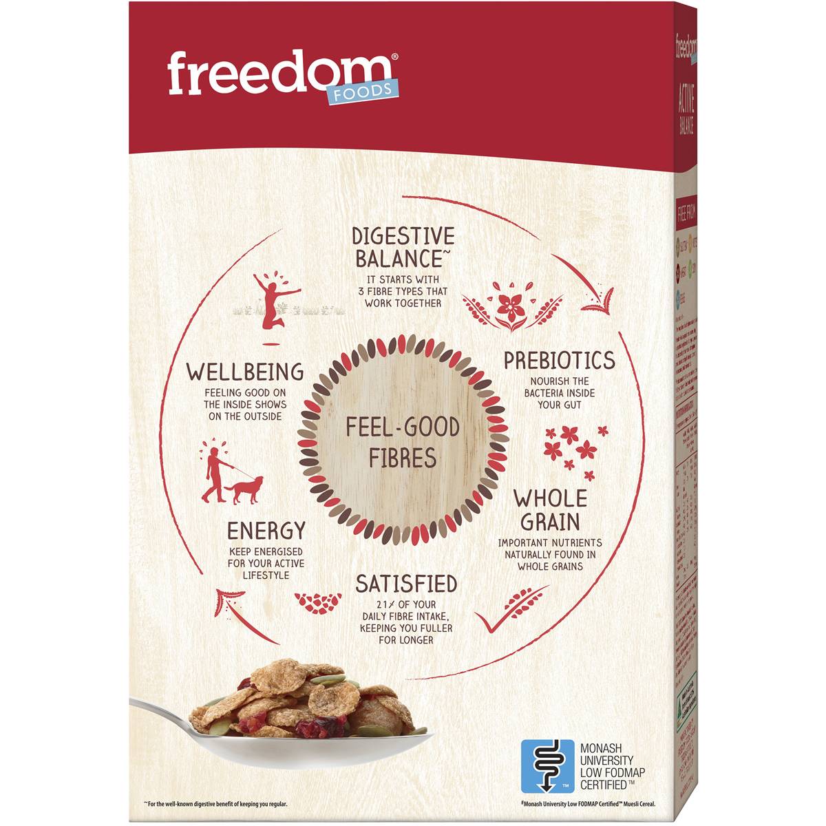 Freedom Foods Cereal Multigrain & Cranberry 350g Woolworths