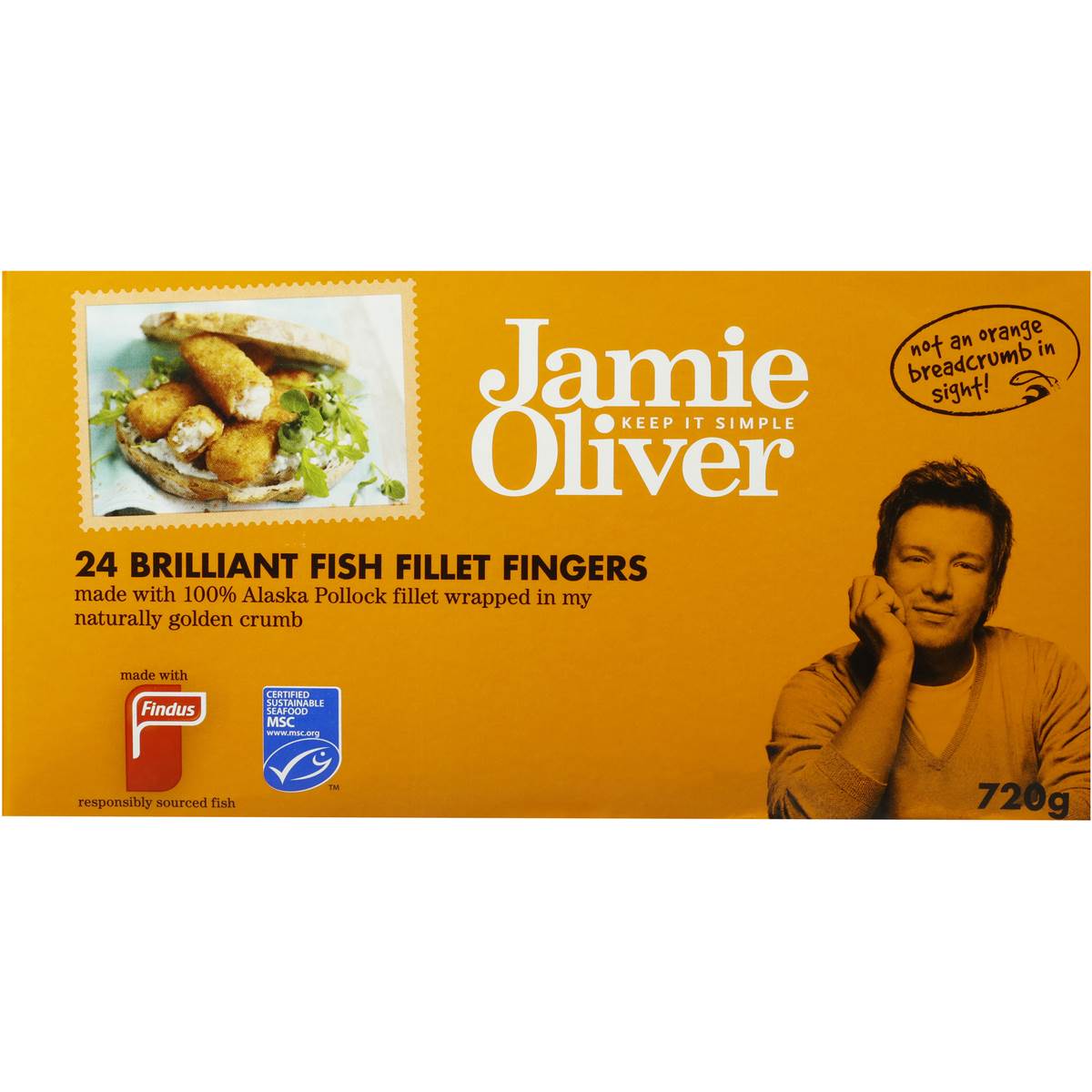 Findus Jamie Oliver Fish Fingers 720g Woolworths