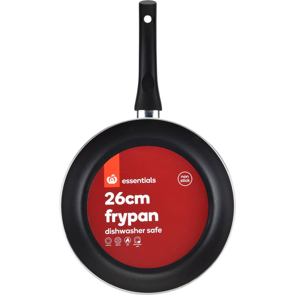 Essentials Non stick 26cm Frypan Each Woolworths