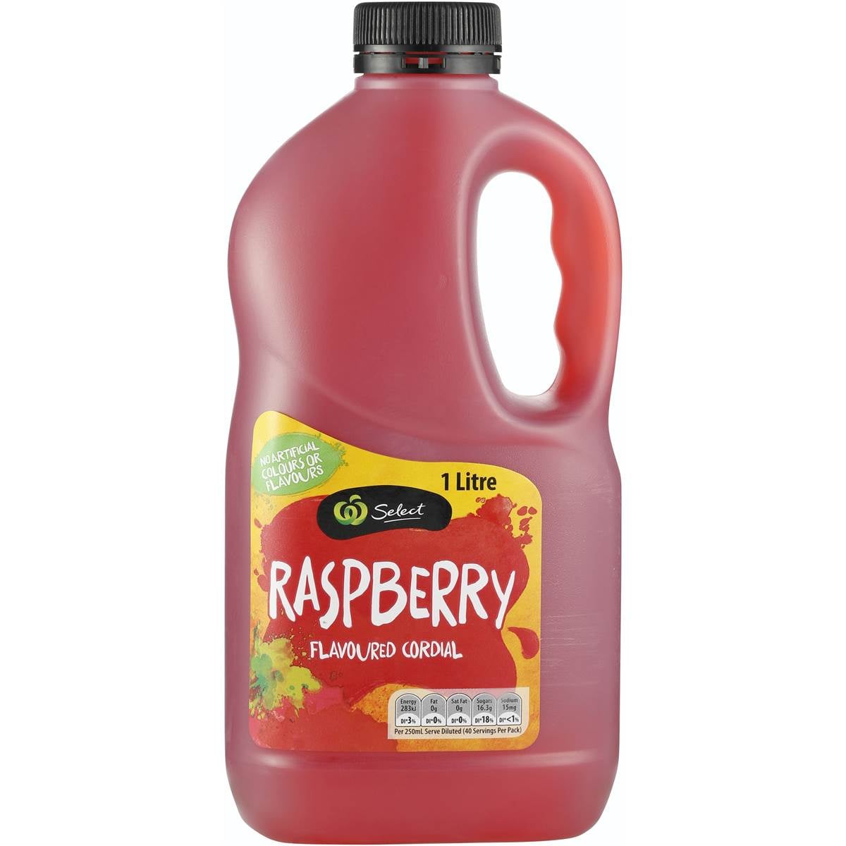 Select Raspberry Cordial 1l Woolworths