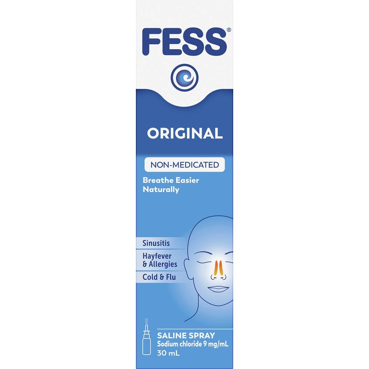 Fess Saline Nasal Spray 30ml Woolworths