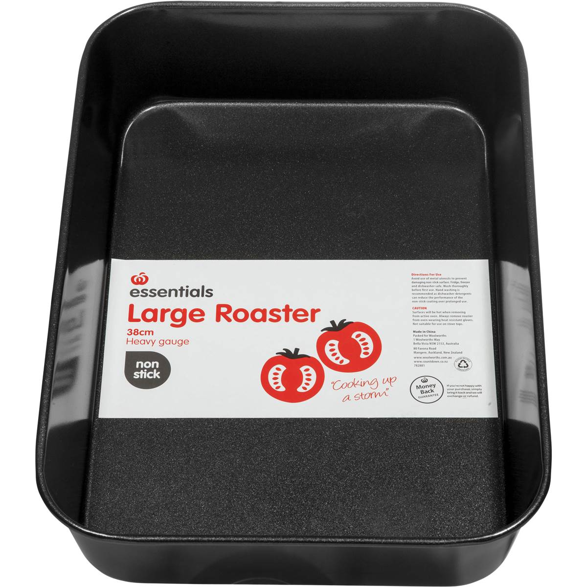 Essentials Cookware Large Roaster Pan Each Woolworths