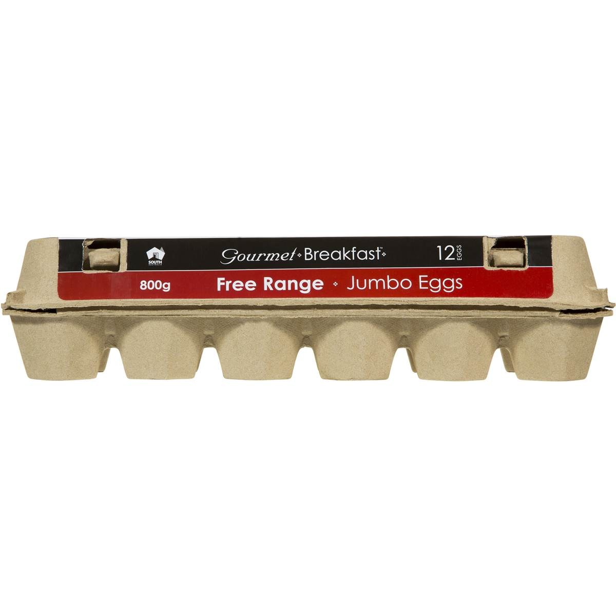 Gourmet Breakfast 12 Jumbo Free Range Eggs 800g Woolworths