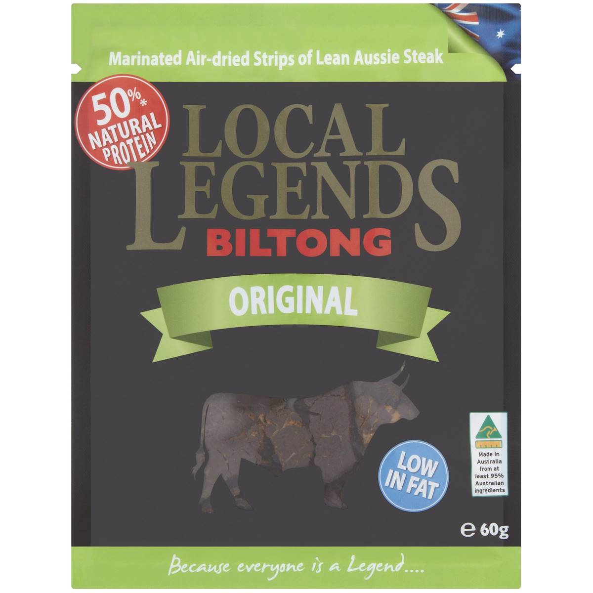 Local Legends Jerky Nice N Spicy 75g Woolworths