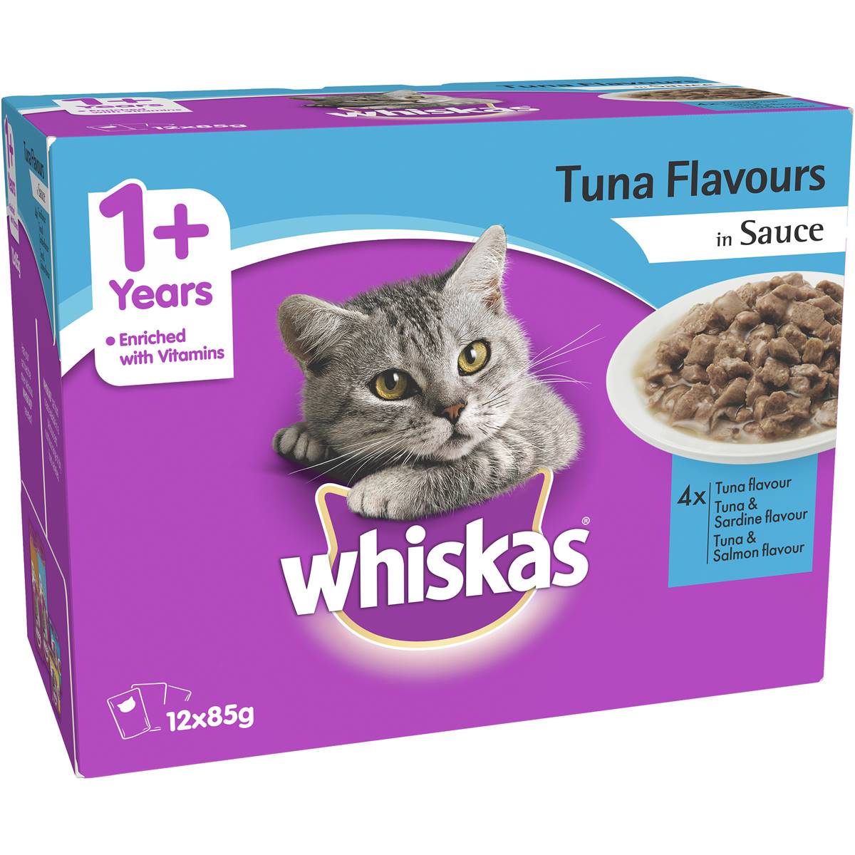 Whiskas Adult Cat Food Tuna Flavour