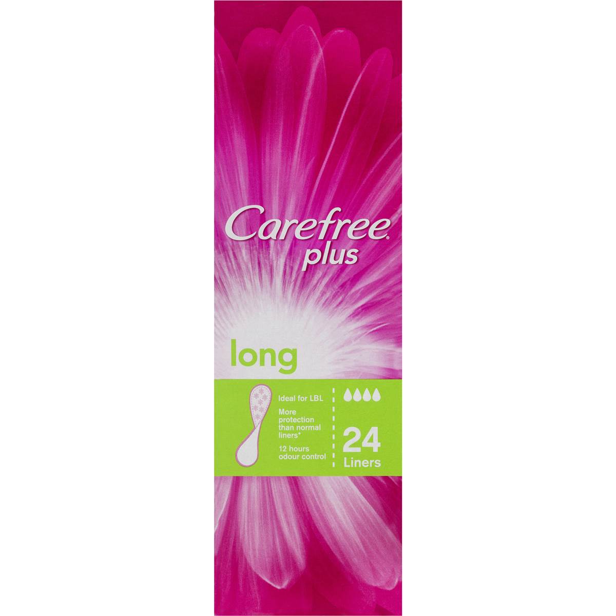 Carefree Plus Panty Liners Longs 24 Pack Woolworths carefree-plus-panty-liners-longs-24-pack-woolworths