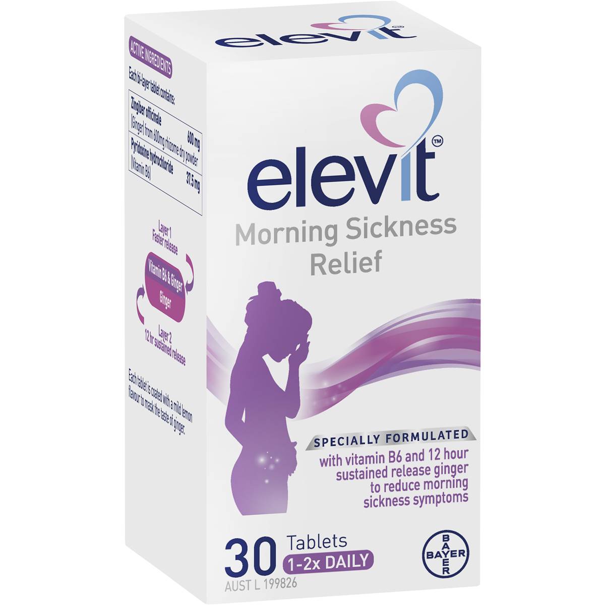 Elevit Morning Sickness Relief 30 Tablets Woolworths