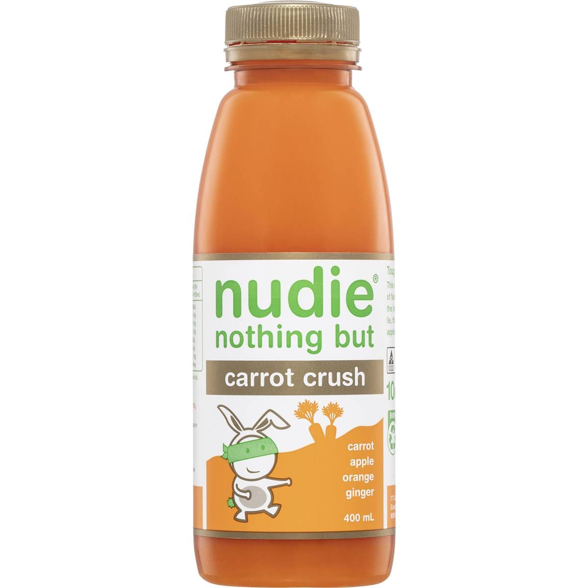 Nudie Nothing But Carrot Ginger & More 400ml Woolworths