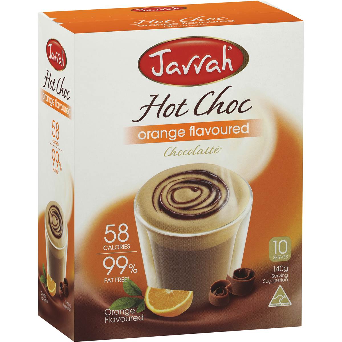 Jarrah Orange Chocolate 140g Woolworths