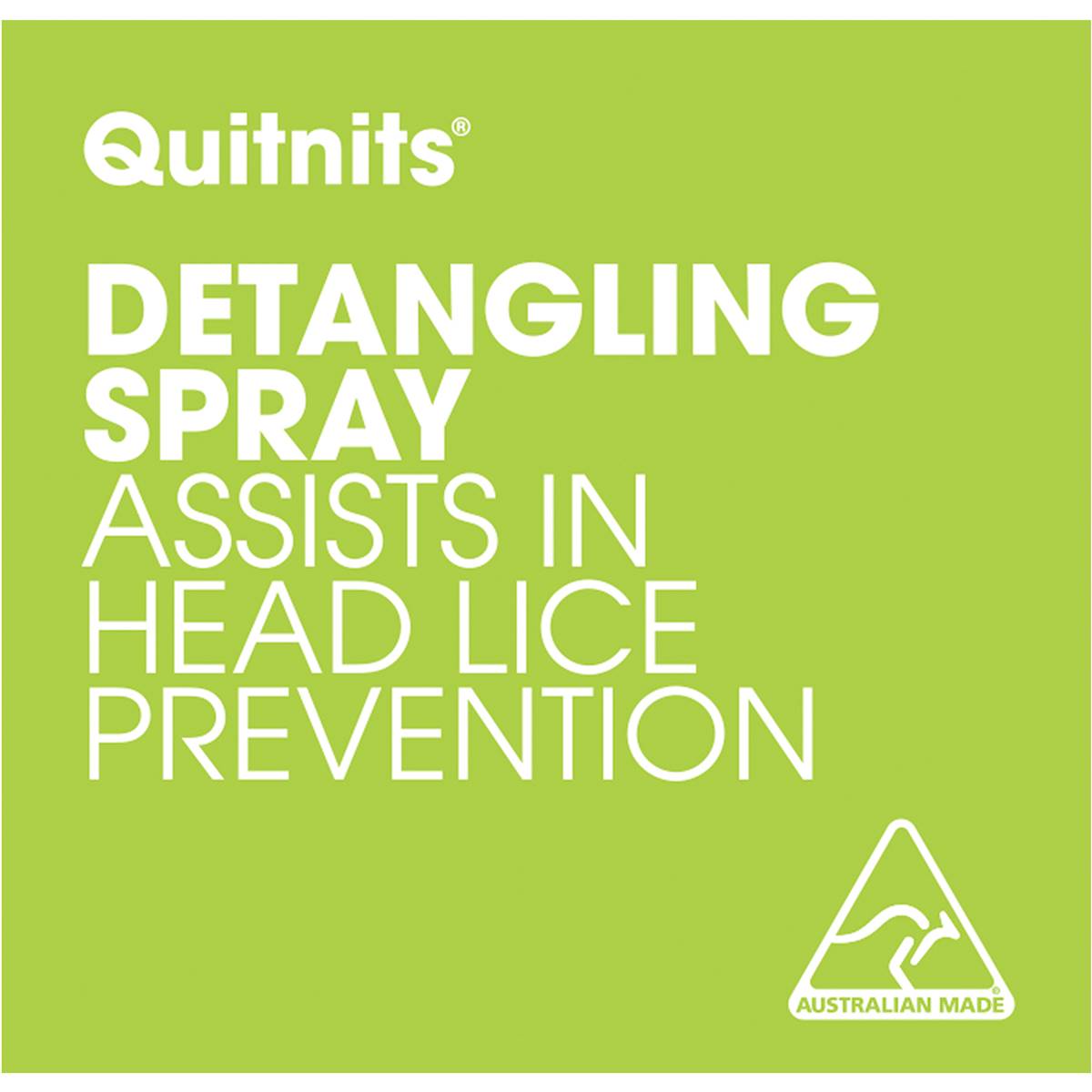Quitnits Head Lice Treatment Detangling Spray 150ml Woolworths