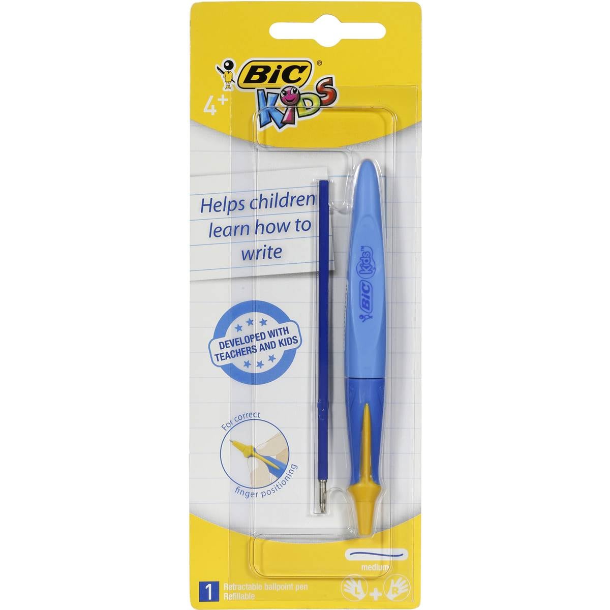 Bic Pen Kids Refill Mould 1pk Woolworths