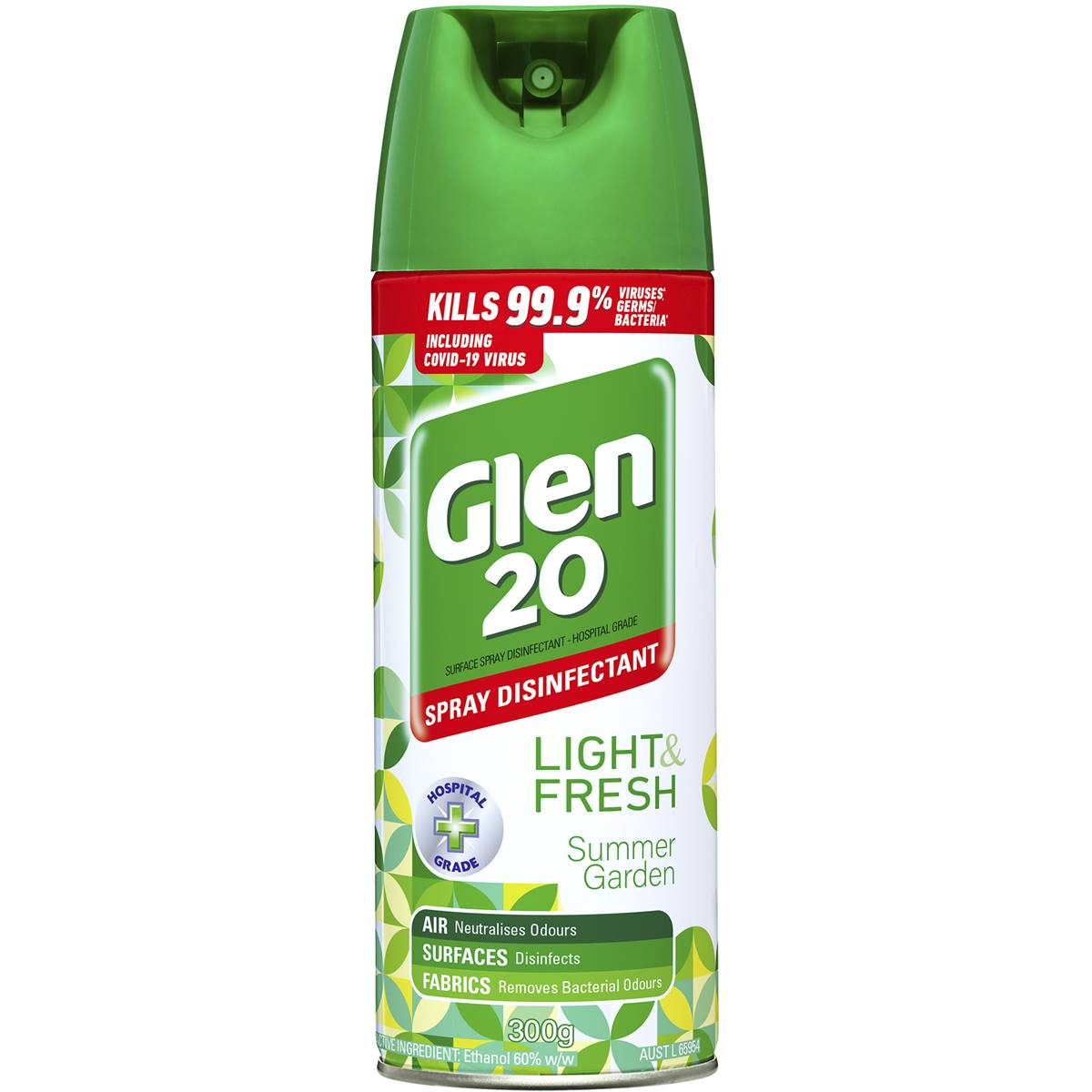 Glen 20 Light & Fresh Summer Garden Disinfectant Spray 300g Woolworths