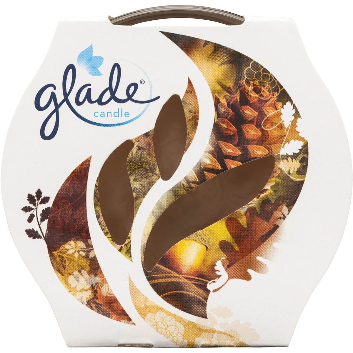 Glade Candle Cashmere Woods 108g Woolworths