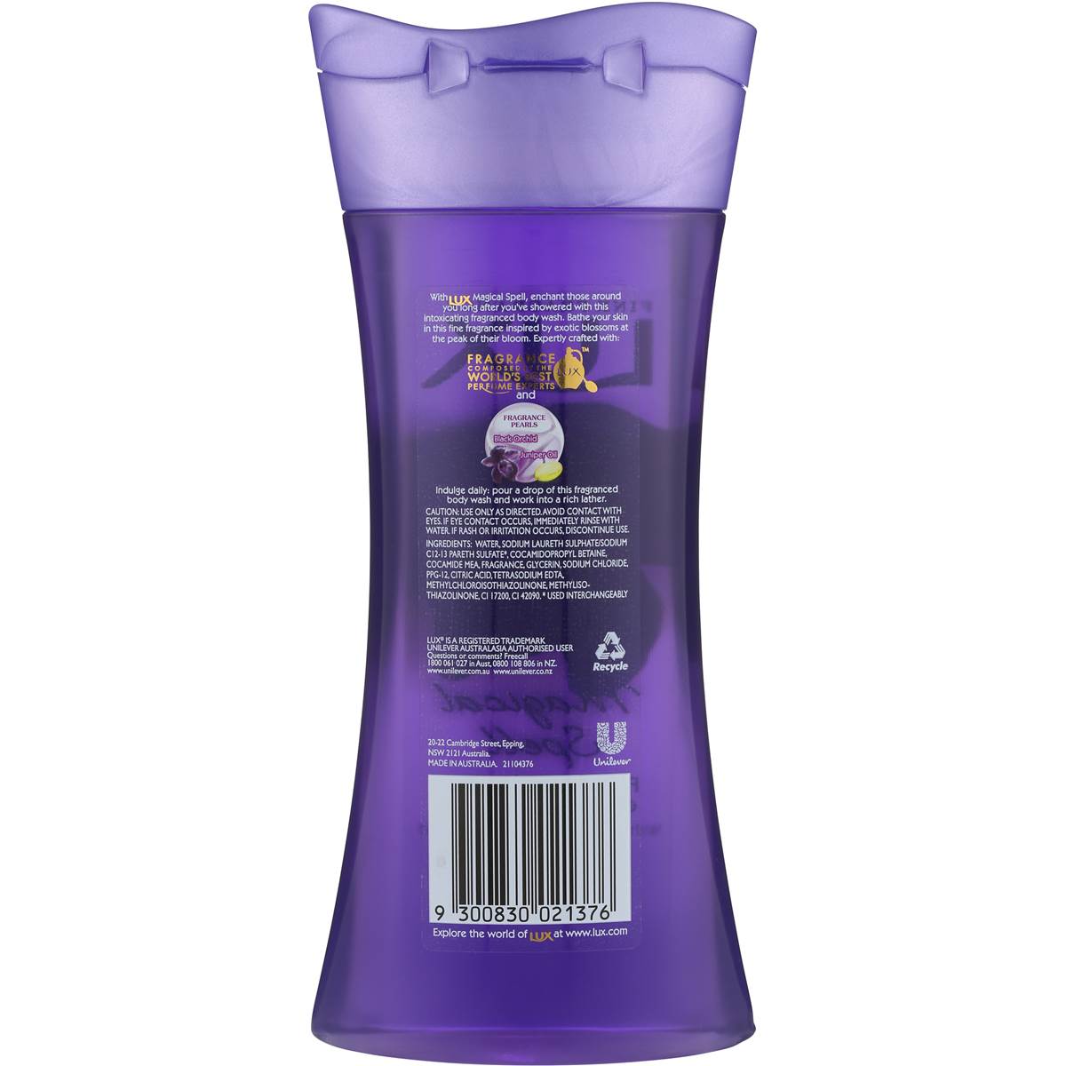 Lux Fragranced Body Wash Magical Spell 400ml Woolworths