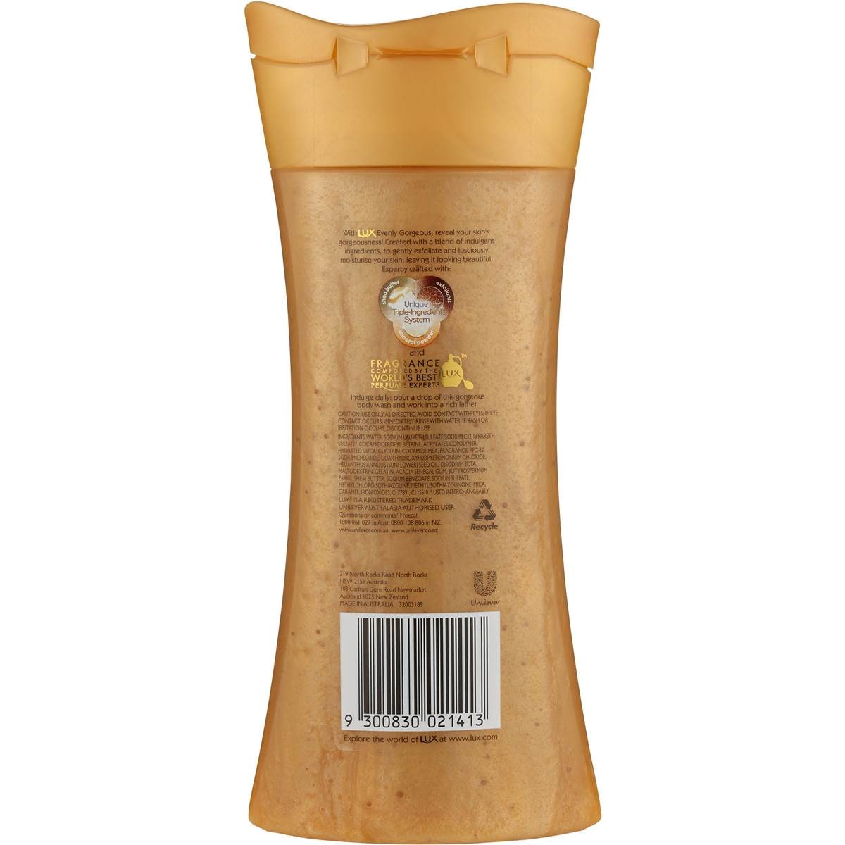 Lux Body Wash Evenly 400ml Woolworths