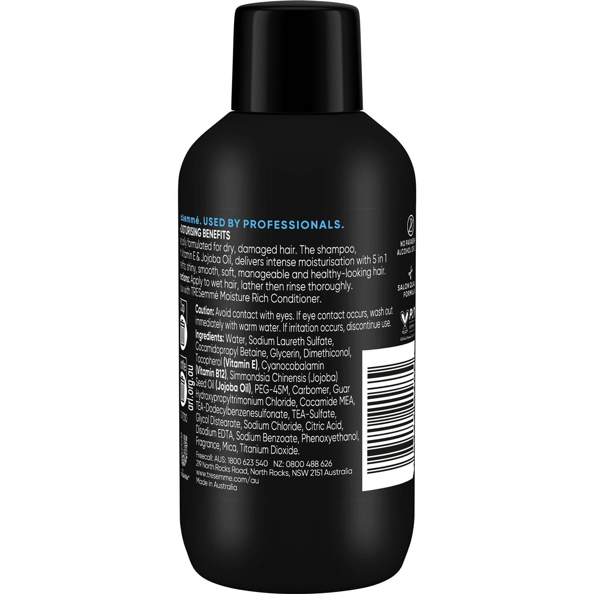 Tresemme Shampoo Moisture Rich 100ml Woolworths