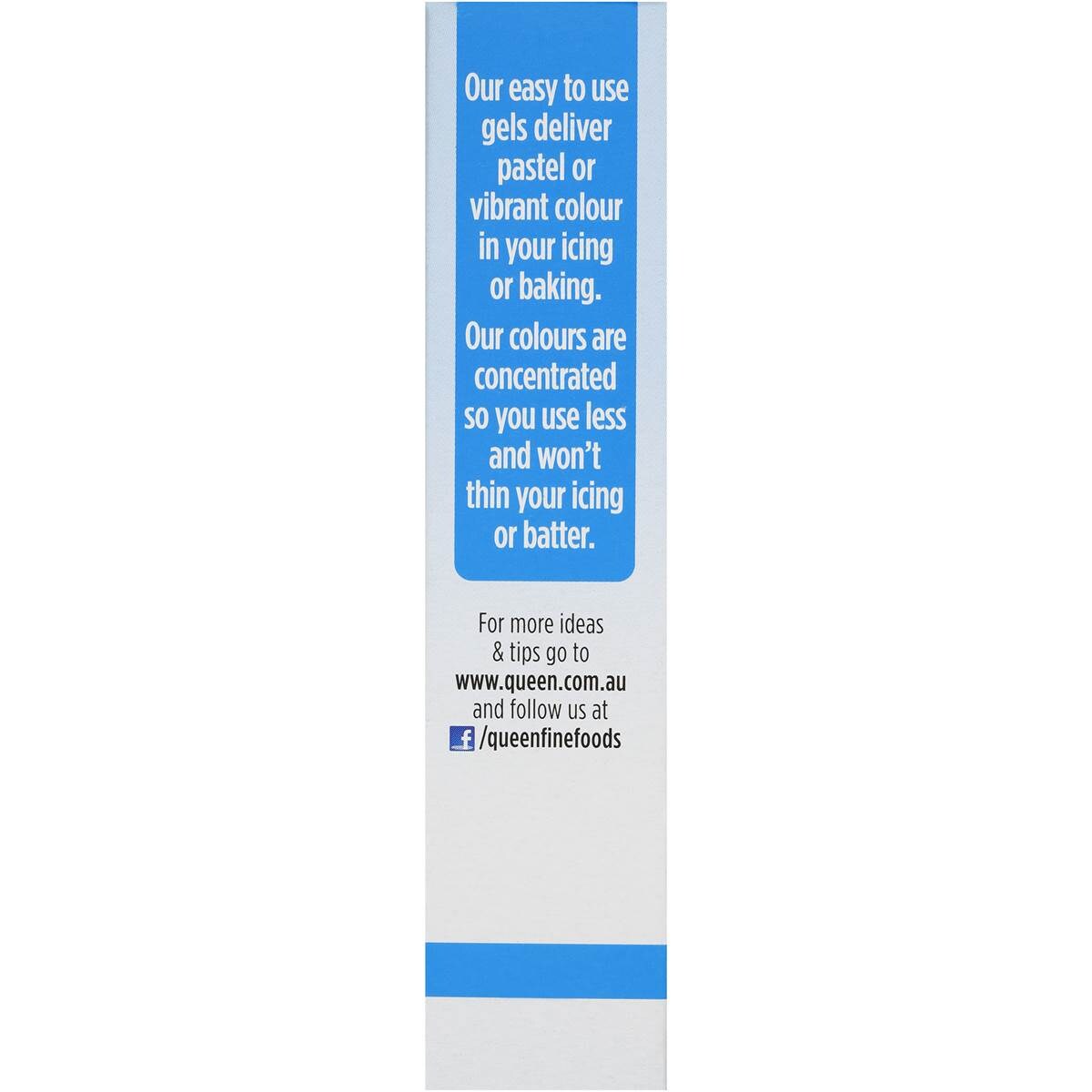 Queen Blue Food Colour Gel 15g Woolworths