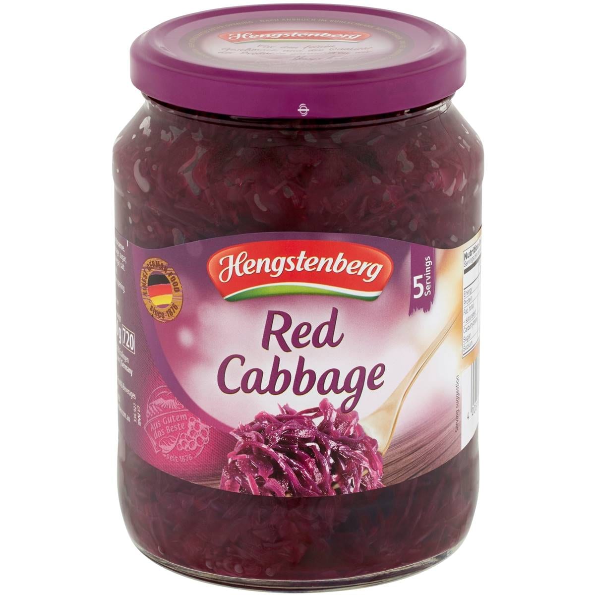 Hengstenberg Red Cabbage 680g Woolworths