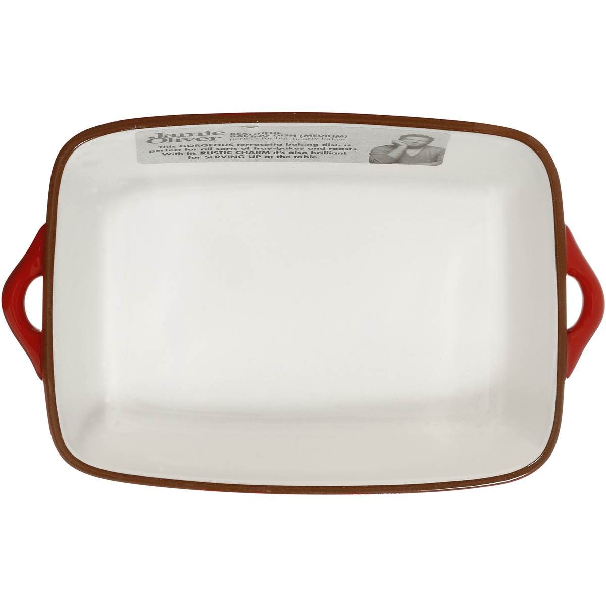 Jamie Oliver Terracotta Baking Dish 22.5cm Woolworths