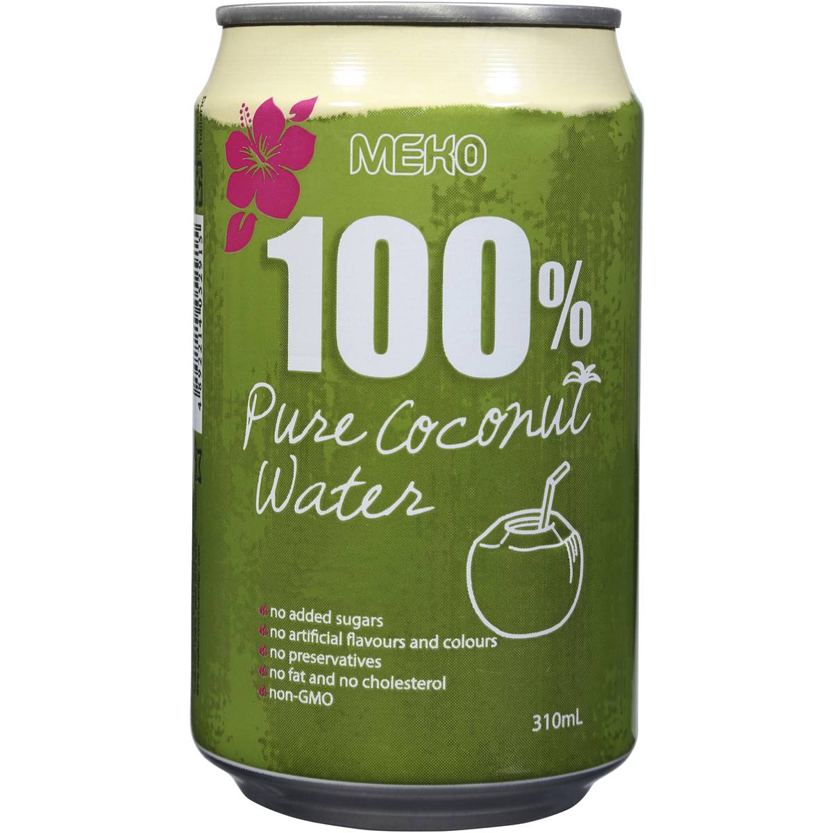 Meko 100 Pure Coconut Water 310ml Woolworths