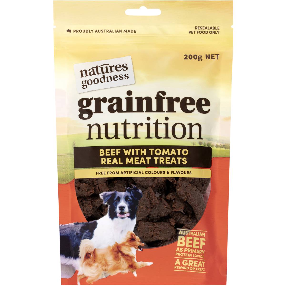 Natures Goodness Bbq Beef Treat 200g | Woolworths