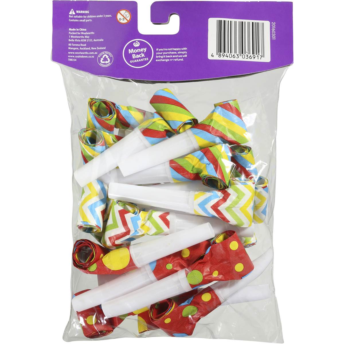 Woolworths Party Noisemaker Blowouts 20 Pack | Woolworths