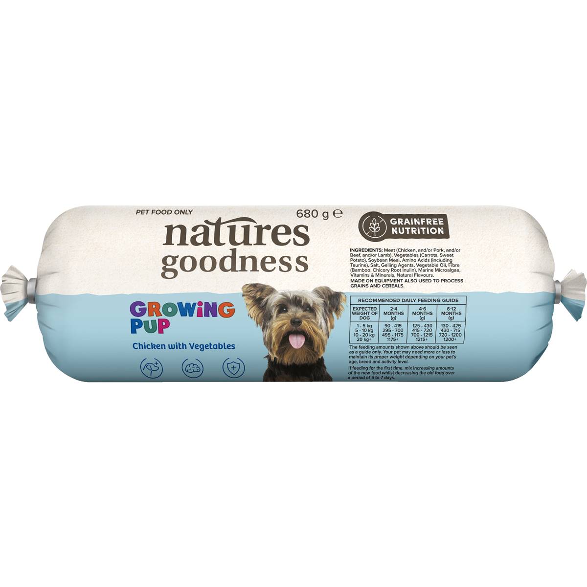 natures goodness grain free puppy